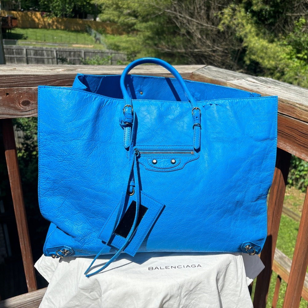 Balenciaga Papier A4 tote bag